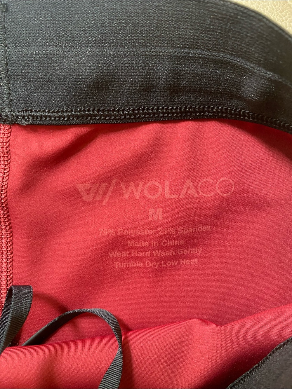 NWOT Wolaco Women's Core Half Tight Shorts Size M - Picture 3 of 6